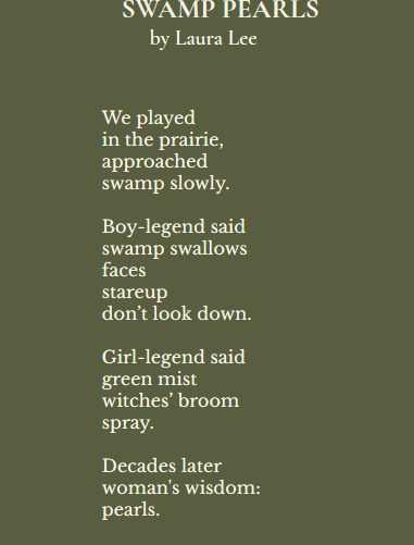 swamp pearls published at prometheus dreaming