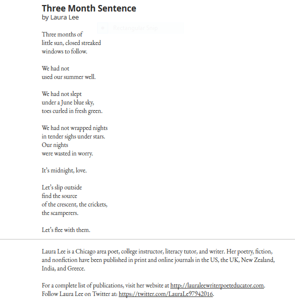 three month sentence